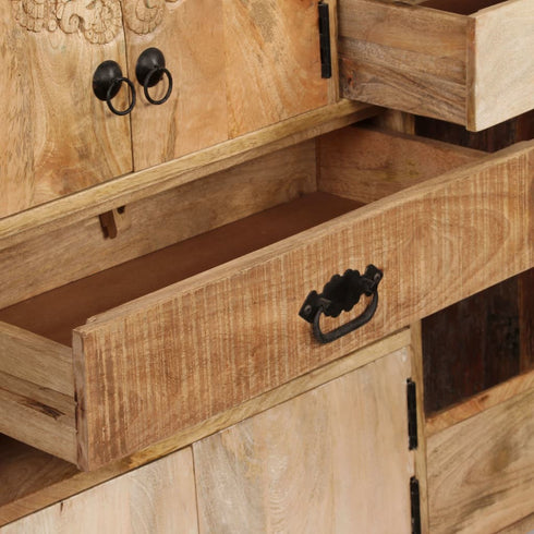 Rustika Rowe -  Sideboard Solid Mango Wood 100x30x130 cm
